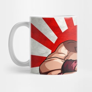 Kinnikuman Rising Sun Mug